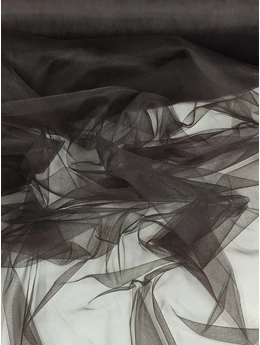 puha tüll /300cm széles /sötétbarna