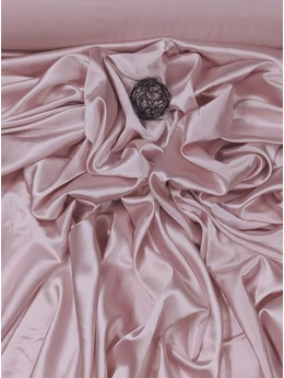 egyszínű elasztikus szatén /dirty pink