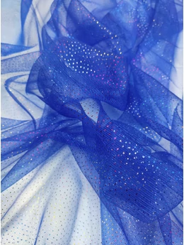 prémium glitteres tüll /kétoldalas /Anna kék