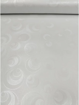 viaszos vászon /körkörös fehérség (kör 5,5cm×5,5cm) /fehér