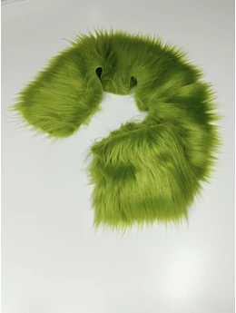 hosszúszőrű műszőrme /Grincs zöld (9cm)