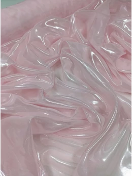 egyszínű tükör sifon /rózsaszín