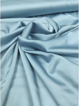 egyszínű elasztikus szatén /Armani /dusty blue