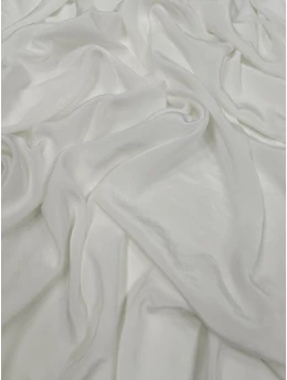 egyszínű selyemfényű szatén /törtfehér