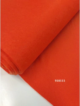 egyszínű filc /narancssárga /180cm széles (10 méter)