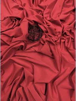 elasztikus jersey /micropolyester /piros