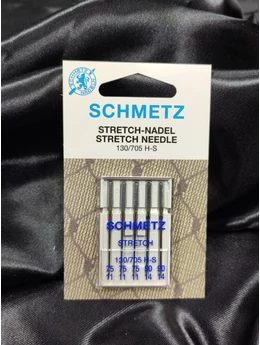 SCHMETZ stretch háztartási varrógéptű készlet (130/705 H-S) /nikkel /75-90