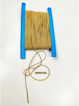 kalapgumi, csőgumi /1,5mm / drapp