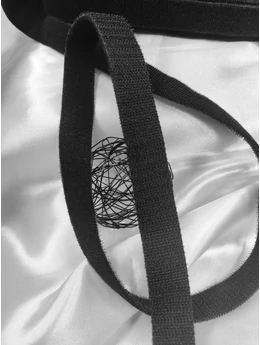kétoldalas tépőzár /20mm /fekete