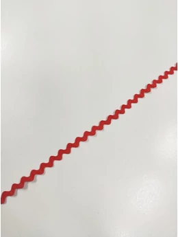 farkasfog szalag /4mm /piros