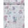 mintás pamutvászon /unikornis-hattyúk 6,5 cm*8,5 cm/ fehér(Félméter)