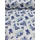 mintás pamutvászon /kékáfonya virággal (áfonyák virág nélkül 4cm×3,3cm) /törtfehér(FÉLMÉTER)