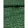 mintás pamutvászon /népi apró virágos félmargaréta (2 négy szirmú virág 2,1cm×2,1cm) /zöld(FÉLMÉTER)