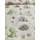 mintás pamutvászon /játékos bébi dínók (vulkán füsttel 9,2×6,6cm) /világos drapp(FÉLMÉTER)