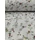 mintás pamutvászon /népi apró virágos-indás (piros virág 1.6cm×1.5cm) /fehér(FÉLMÉTER)