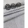mintás len anyag /fehér csíkos (2mm) /sötétkék(FÉLMÉTER)