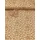 mintás len anyag /párduc mintás (legnagyobb folt 4.3cm×3.5cm) /középbarna(FÉLMÉTER)