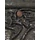 jacquard muszlin /flitteres /barna(FÉLMÉTER)
