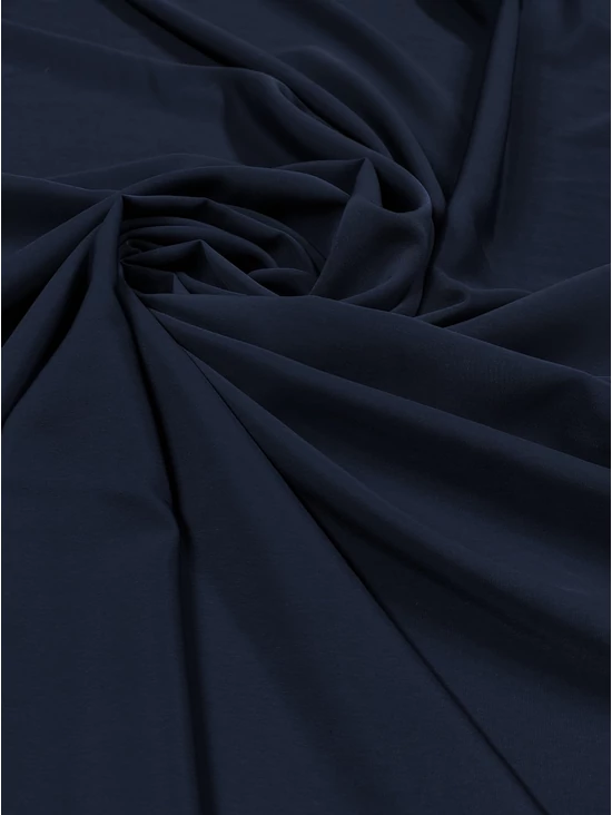 nehéz selyem /sötétkék (navy)(FÉLMÉTER)