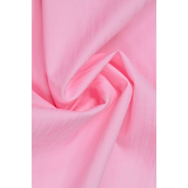 Rózsaszín egyszínű 97% pamut 3% elasztán, 140cm széles elasztikus csiszolt spyder pamutvászon.