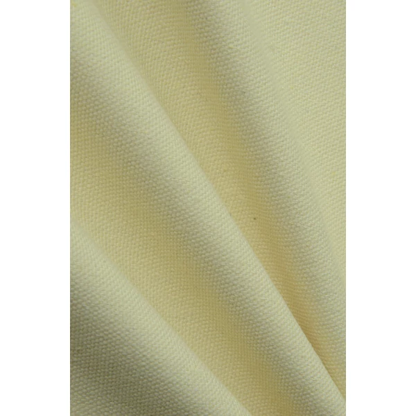 egyszínű vastag vászon /canvas /vaj színű
