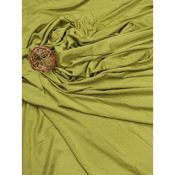 egyszínű viszkóz jersey /olivazöld(FÉLMÉTER)