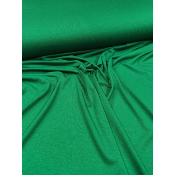 egyszínű viszkóz jersey /fűzöld