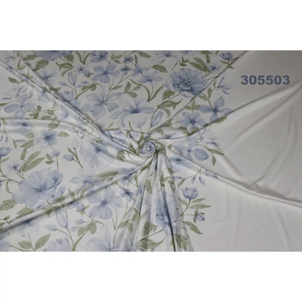 mintás pamut jersey /virágok/ 100%pamut(FÉLMÉTER)