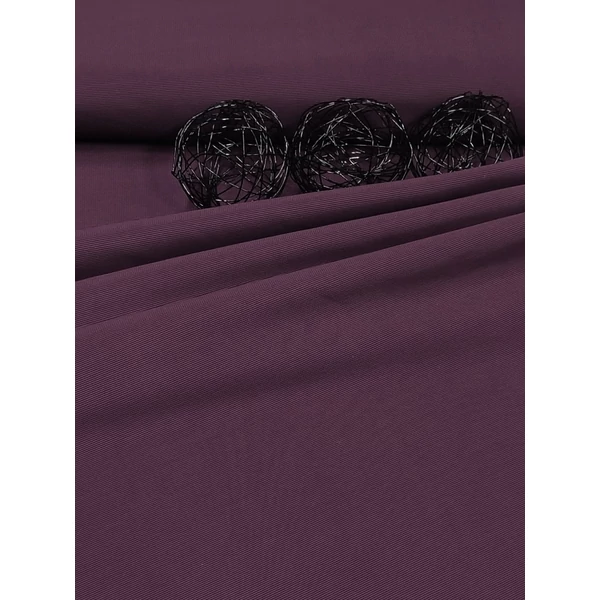 egyszínű ottomán jersey /burgundy(FÉLMÉTER)