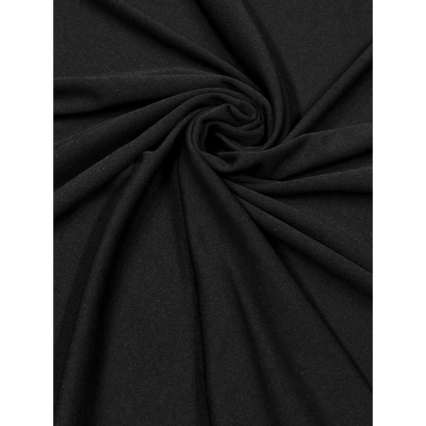 elasztikus jersey /micropolyester /fekete