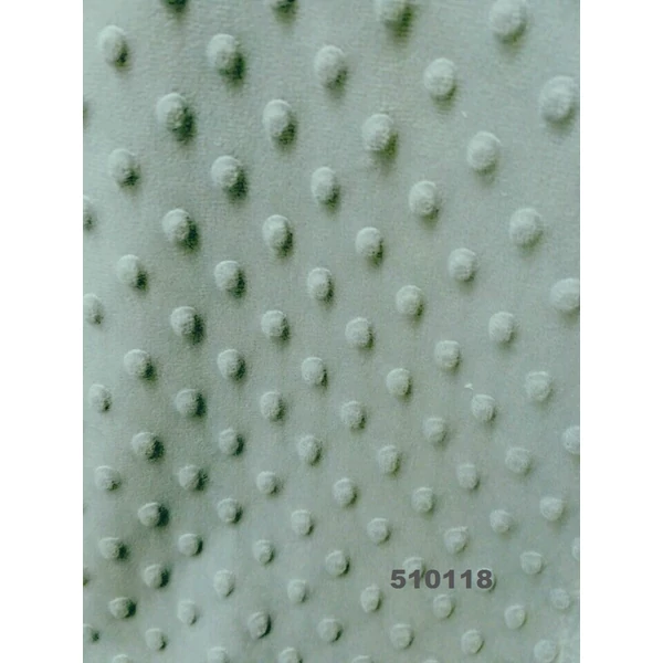 minky dot /közép szürke(FÉLMÉTER)