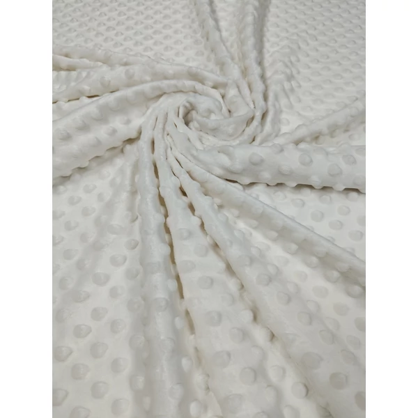 minky dot /beige