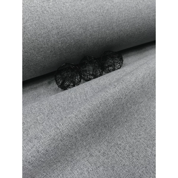 fényzáró sötétítő anyag /Black out /melange szürke /300cm széles
