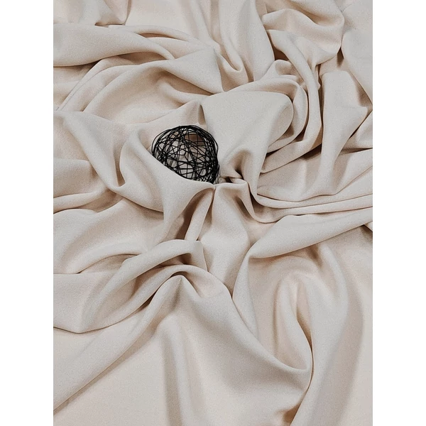elasztikus gyűrt anyag /SUZY /beige