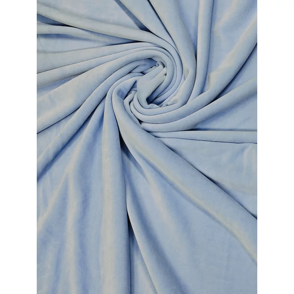 egyszínű baby plüss /dusty blue(FÉLMÉTER)