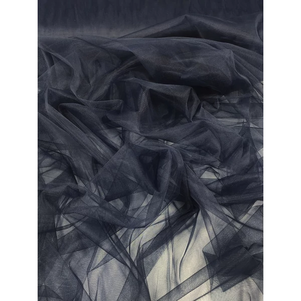 puha tüll /300cm széles /sötétkék