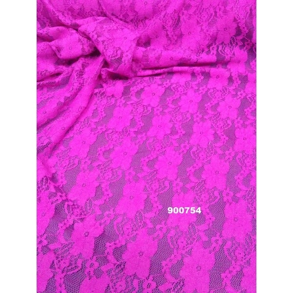 elasztikus csipke /fuxia(FÉLMÉTER)