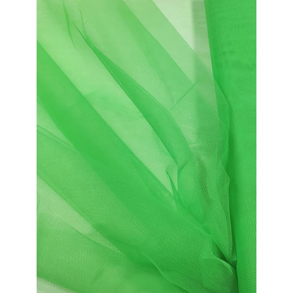 kemény tüll /kiwizöld(FÉLMÉTER)