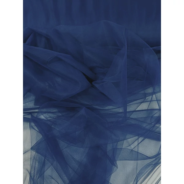 puha tüll /300cm széles /szilvakék