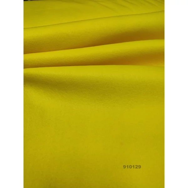 egyszínű filc /citromsárga/180cm széles (10 méter)
